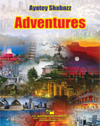 Adventures Concert Band sheet music cover Thumbnail